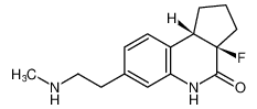 rel-(3aR,9bS)-3a-fluoro-7-(2-(methylamino)ethyl)-1,2,3,3a,5,9b-hexahydro-4H-cyclopenta[c]quinolin-4-one CAS:676541-08-5 manufacturer & supplier