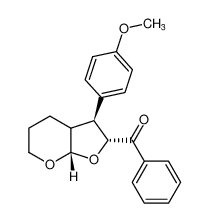 rel-((2R,3S,7aS)-3-(4-methoxyphenyl)hexahydro-4H-furo[2,3-b]pyran-2-yl)(phenyl)methanone CAS:676541-92-7 manufacturer & supplier