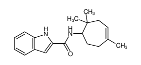 1H-Indole-2-carboxamide, N-(2,2,5-trimethyl-4-cyclohepten-1-yl)- CAS:676556-00-6 manufacturer & supplier