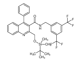 N-(3,5-bis(trifluoromethyl)benzyl)-2-(((tert-butyldimethylsilyl)oxy)methyl)-4-phenylquinoline-3-carboxamide CAS:676557-29-2 manufacturer & supplier