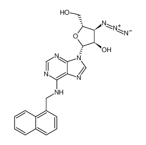 Adenosine, 3'-azido-3'-deoxy-N-(1-naphthalenylmethyl)- CAS:676558-81-9 manufacturer & supplier