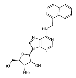 (2R,3R,4S,5S)-4-Amino-5-hydroxymethyl-2-{6-[(naphthalen-1-ylmethyl)-amino]-purin-9-yl}-tetrahydro-furan-3-ol CAS:676558-83-1 manufacturer & supplier