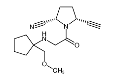 (2S,5R)-5-ethynyl-1-((1-(methoxymethyl)cyclopentyl)glycyl)pyrrolidine-2-carbonitrile CAS:676560-71-7 manufacturer & supplier