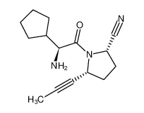 (2S,5R)-1-((S)-2-amino-2-cyclopentylacetyl)-5-(prop-1-yn-1-yl)pyrrolidine-2-carbonitrile CAS:676560-90-0 manufacturer & supplier