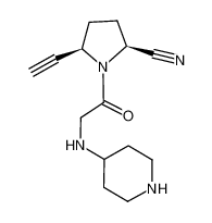 (2S,5R)-5-ethynyl-1-(N-piperidin-4-ylglycyl)pyrrolidine-2-carbonitrile CAS:676561-84-5 manufacturer & supplier