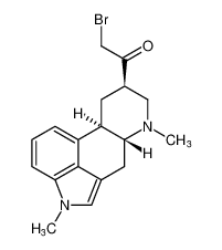 Ethanone, 2-bromo-1-[(8b)-1,6-dimethylergolin-8-yl]- CAS:67658-18-8 manufacturer & supplier