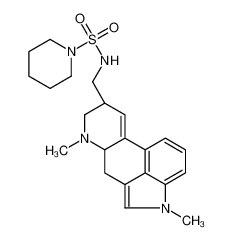 N-[[(6aR,9R)-4,7-dimethyl-6,6a,8,9-tetrahydroindolo[4,3-fg]quinoline-9-yl]methyl]piperidine-1-sulfonamide CAS:67658-58-6 manufacturer & supplier