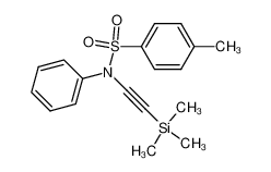 4-methyl-N-phenyl-N-trimethylsilanylethynylbenzenesulfonamide CAS:676591-83-6 manufacturer & supplier