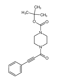 4-(3-phenylpropynoyl)-piperazine-1-carboxylic acid tert-butyl ester CAS:676596-36-4 manufacturer & supplier