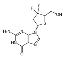 2-amino-9-((2S,5S)-4,4-difluoro-5-(hydroxymethyl)tetrahydrothiophen-2-yl)-1,9-dihydro-6H-purin-6-one CAS:676598-50-8 manufacturer & supplier