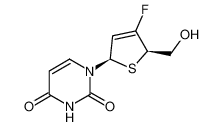 1-((2R,5R)-4-fluoro-5-(hydroxymethyl)-2,5-dihydrothiophen-2-yl)pyrimidine-2,4(1H,3H)-dione CAS:676598-59-7 manufacturer & supplier