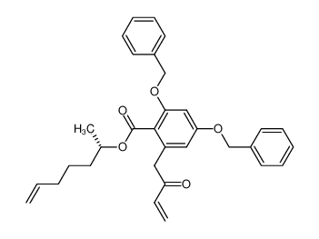 2,4-Bis-benzyloxy-6-(2-oxo-but-3-enyl)-benzoic acid (S)-1-methyl-hex-5-enyl ester CAS:676604-27-6 manufacturer & supplier