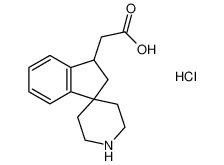 2-(2,3-dihydrospiro[indene-1,4'-piperidin]-3-yl)acetic acid hydrochloride CAS:676607-36-6 manufacturer & supplier