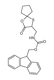 (2-oxo-1-oxa-4-thia-spiro[4.4]non-3-ylmethyl)-carbamic acid 9H-fluoren-9-ylmethyl ester CAS:676608-66-5 manufacturer & supplier