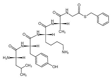 Leu-Tyr-Lys-Ala-Gly-COSBn CAS:676608-74-5 manufacturer & supplier