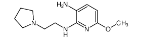 2,3-Pyridinediamine, 6-methoxy-N2-[2-(1-pyrrolidinyl)ethyl]- CAS:676609-44-2 manufacturer & supplier