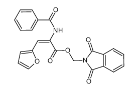 (1,3-dioxoisoindolin-2-yl)methyl 2-benzamido-3-(furan-2-yl)acrylate CAS:676611-64-6 manufacturer & supplier