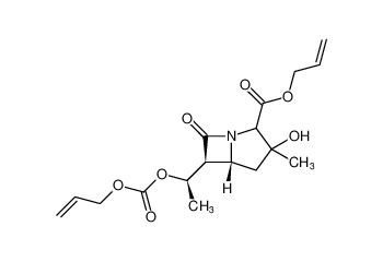 allyl (5R,6S)-6-((R)-1-(((allyloxy)carbonyl)oxy)ethyl)-3-hydroxy-3-methyl-7-oxo-1-azabicyclo[3.2.0]heptane-2-carboxylate CAS:676616-57-2 manufacturer & supplier