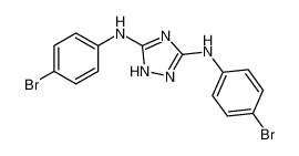 1H-1,2,4-Triazole-3,5-diamine, N,N'-bis(4-bromophenyl)- CAS:676617-10-0 manufacturer & supplier