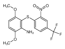 2-amino-3,6-dimethoxy-2'-(3'-nitro-5'-trifluoromethyl)diphenylsulfide CAS:676617-19-9 manufacturer & supplier