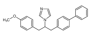 1-(1-([1,1'-biphenyl]-4-yl)-3-(4-methoxyphenyl)propan-2-yl)-1H-imidazole CAS:676618-97-6 manufacturer & supplier