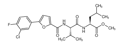 methyl (5-(3-chloro-4-fluorophenyl)furan-2-carbonyl)-L-valyl-L-leucinate CAS:676619-65-1 manufacturer & supplier