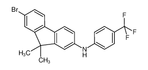 7-bromo-9,9-dimethyl-N-(4-(trifluoromethyl)phenyl)-9H-fluoren-2-amine CAS:676625-76-6 manufacturer & supplier