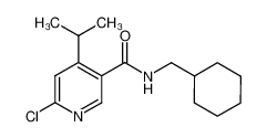 6-chloro-N-cyclohexylmethyl-4-isopropyl-nicotinamide CAS:676626-68-9 manufacturer & supplier