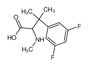 3-(3,5-Difluoro-phenyl)-3-methyl-2-methylamino-butyric acid CAS:676628-26-5 manufacturer & supplier