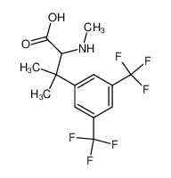 3-(3,5-Bis-trifluoromethyl-phenyl)-3-methyl-2-methylamino-butyric acid CAS:676628-30-1 manufacturer & supplier