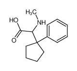 Methylamino-(1-phenyl-cyclopentyl)-acetic acid CAS:676628-43-6 manufacturer & supplier