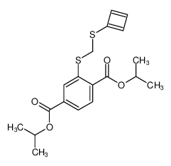 diisopropyl 2-(((cyclobuta-1,3-dien-1-ylthio)methyl)thio)terephthalate CAS:67666-78-8 manufacturer & supplier