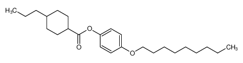 Cyclohexanecarboxylic acid, 4-propyl-, 4-(nonyloxy)phenyl ester CAS:67679-54-3 manufacturer & supplier