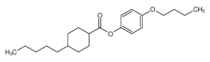 Cyclohexanecarboxylic acid, 4-pentyl-, 4-butoxyphenyl ester CAS:67679-65-6 manufacturer & supplier