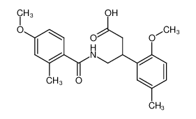 4-(4-Methoxy-2-methyl-benzoylamino)-3-(2-methoxy-5-methyl-phenyl)-butyric acid CAS:67681-30-5 manufacturer & supplier