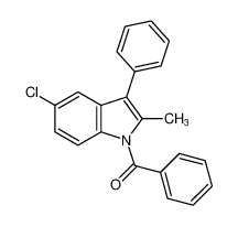 1H-Indole, 1-benzoyl-5-chloro-2-methyl-3-phenyl- CAS:67681-68-9 manufacturer & supplier