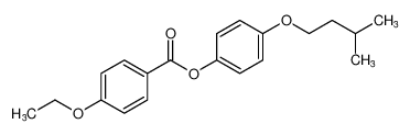 Benzoic acid, 4-ethoxy-, 4-(3-methylbutoxy)phenyl ester CAS:67683-28-7 manufacturer & supplier