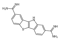 10H-[1]Benzothieno[3,2-b]indole-2,8-dicarboximidamide CAS:67684-70-2 manufacturer & supplier