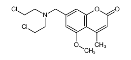 7-[bis(2-chloroethyl)aminomethyl]-5-methoxy-4-methylchromen-2-one CAS:67684-86-0 manufacturer & supplier