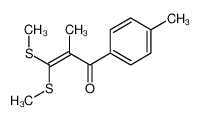 2-methyl-1-(4-methylphenyl)-3,3-bis(methylsulfanyl)prop-2-en-1-one CAS:67686-87-7 manufacturer & supplier