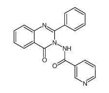 N-(4-oxo-2-phenyl-4H-quinazolin-3-yl)-nicotinamide CAS:6769-19-3 manufacturer & supplier