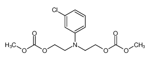 ((3-chlorophenyl)azanediyl)bis(ethane-2,1-diyl) dimethyl bis(carbonate) CAS:67699-58-5 manufacturer & supplier