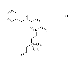 (Z)-N-(2-(4-(benzylamino)-4-oxobut-2-enamido)ethyl)-N,N-dimethylprop-2-en-1-aminium chloride CAS:676993-07-0 manufacturer & supplier