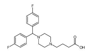 1-Piperazinebutanoic acid, 4-[bis(4-fluorophenyl)methyl]- CAS:677005-12-8 manufacturer & supplier