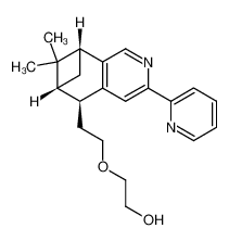 2-[2-((1R,8S,9R)-10,10-Dimethyl-5-pyridin-2-yl-4-aza-tricyclo[7.1.1.02,7]undeca-2(7),3,5-trien-8-yl)-ethoxy]-ethanol CAS:677006-61-0 manufacturer & supplier