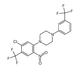 1-(5-Chloro-2-nitro-4-trifluoromethyl-phenyl)-4-(3-trifluoromethyl-phenyl)-piperazine CAS:677026-69-6 manufacturer & supplier