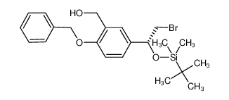 [2-(benzyloxy)-5-((1R)-2-bromo-1-{[tert-butyl(dimethyl) silyl]oxy}ethyl) phenyl]methanol CAS:677026-98-1 manufacturer & supplier