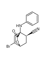 rel-(1R,4R,5S)-7-bromo-3-oxo-4-(phenylamino)-2-oxabicyclo[2.2.2]oct-7-ene-5-carbonitrile CAS:677028-38-5 manufacturer & supplier