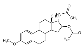 Acetic acid (13S,16S,17S)-17-acetylamino-3-methoxy-13-methyl-7,8,9,11,12,13,14,15,16,17-decahydro-6H-cyclopenta[a]phenanthren-16-yl ester CAS:67703-15-5 manufacturer & supplier