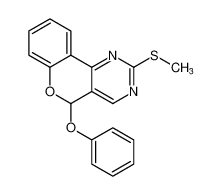 5H-[1]Benzopyrano[4,3-d]pyrimidine, 2-(methylthio)-5-phenoxy- CAS:677032-60-9 manufacturer & supplier